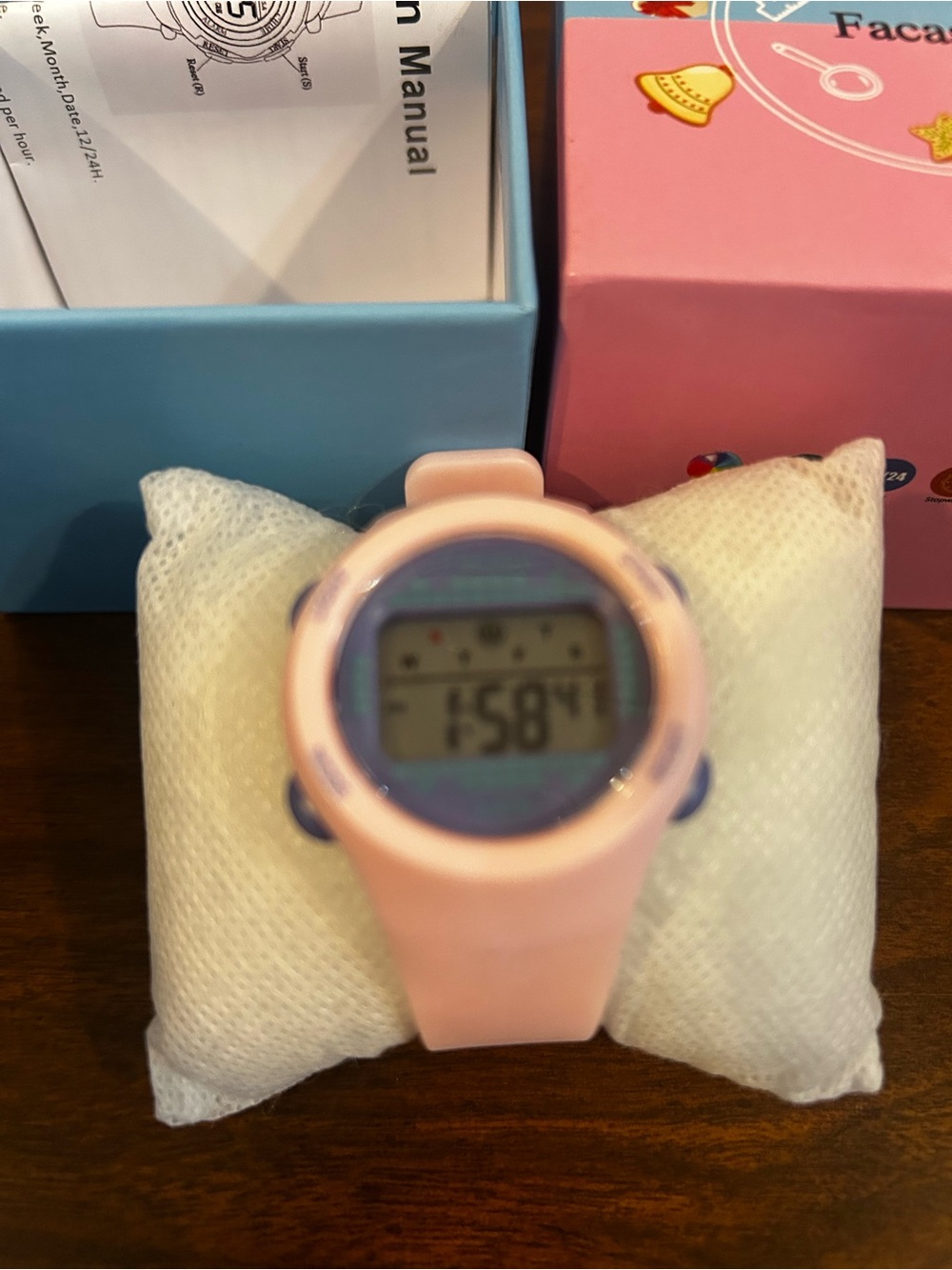 Kids Digital Sports Watch - Pink